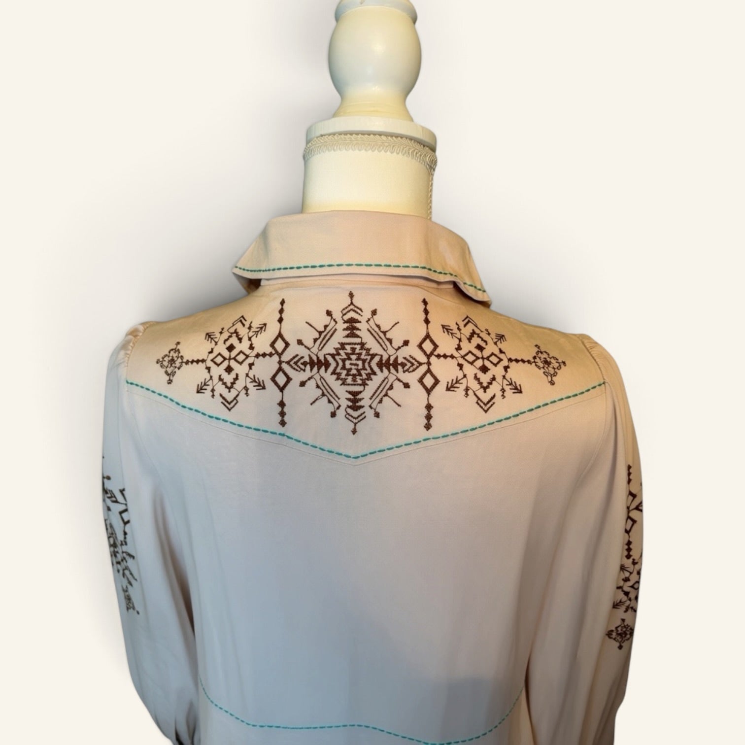 Painted Desert Embroidered Dress
