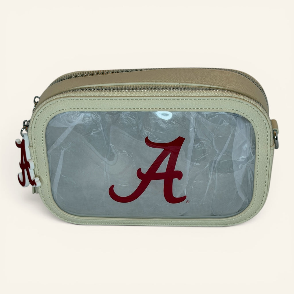 University of Alabama Crimson Tide Clear Camera Bag – Crimson