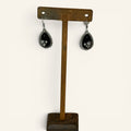 Wrangler Black Cactus Teardrop Earrings