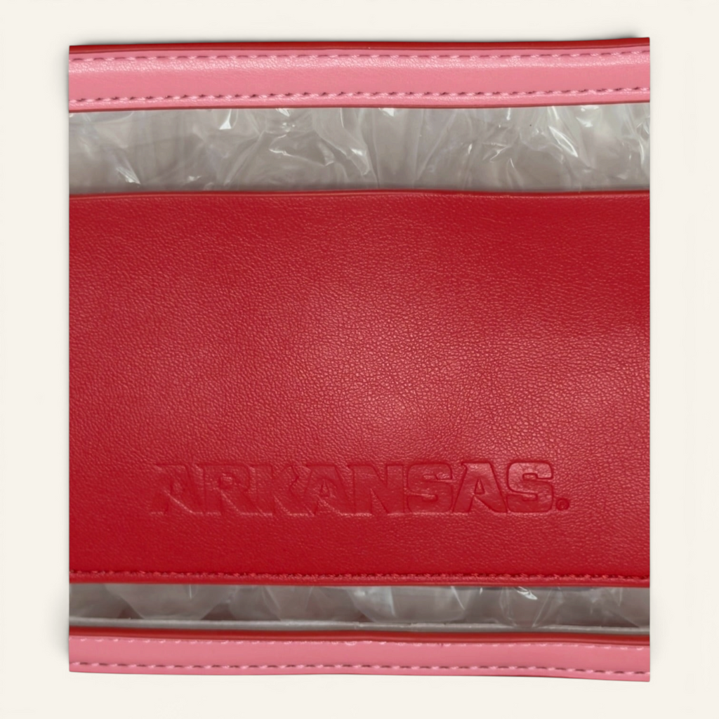 University of Arkansas Razorbacks Clear Camera Bag – Cardinal