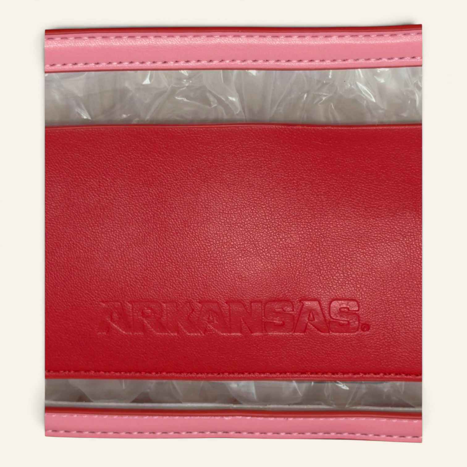 University of Arkansas Razorbacks Clear Camera Bag – Cardinal