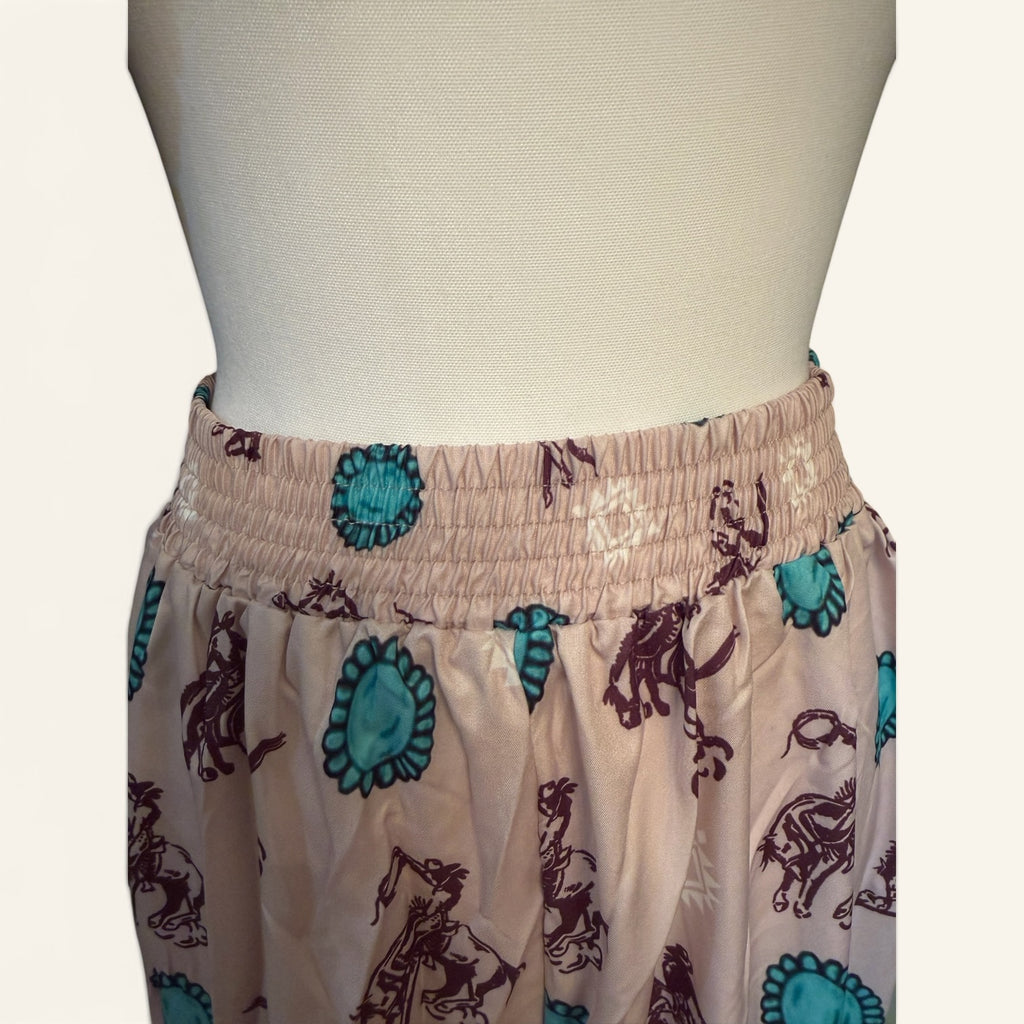 Frontier Trails Wide-Leg Pants