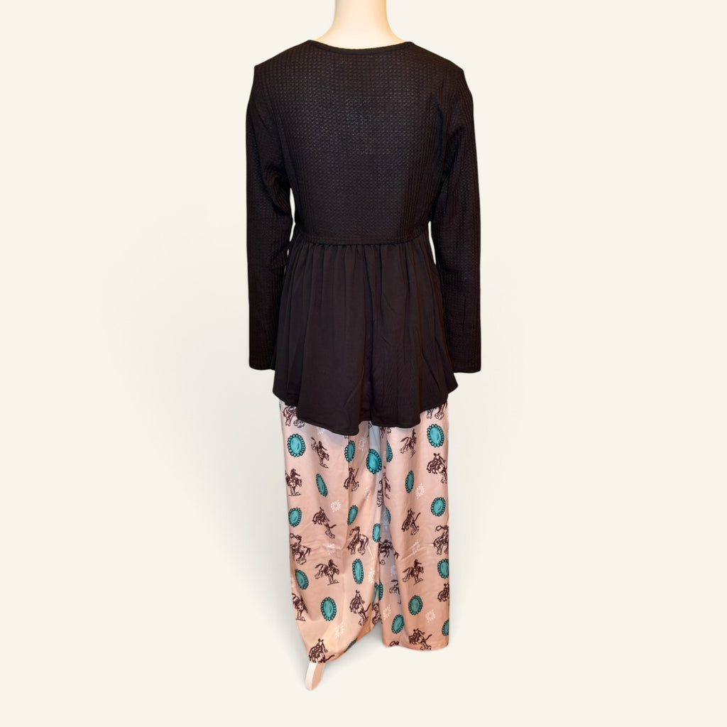 Frontier Trails Wide-Leg Pants
