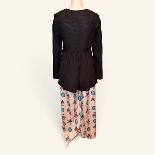Frontier Trails Wide-Leg Pants