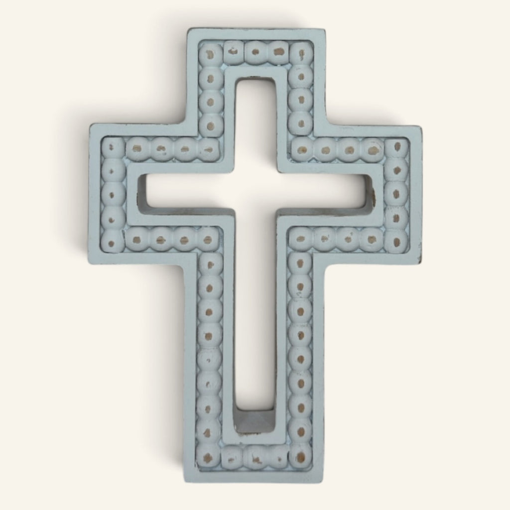 Grace Upon Grace Beaded Cross