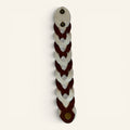 Braided Hair-on-Hide Leather Bracelet