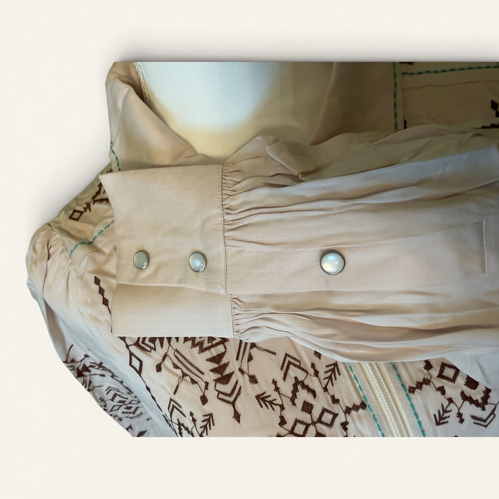 Painted Desert Embroidered Dress