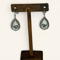 Wrangler Ivory Cactus Teardrop Earrings