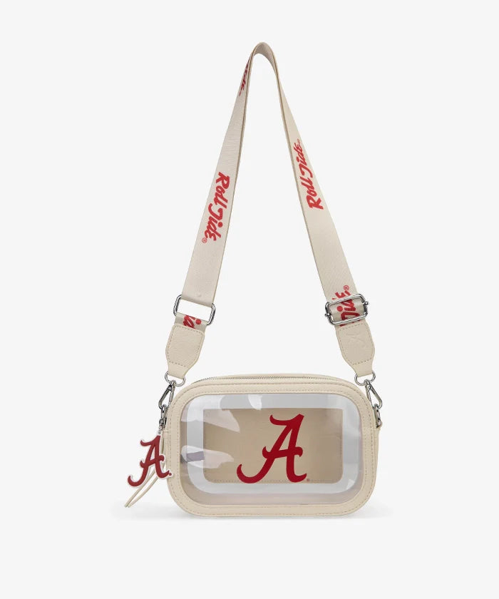 University of Alabama Crimson Tide Clear Camera Bag – Crimson