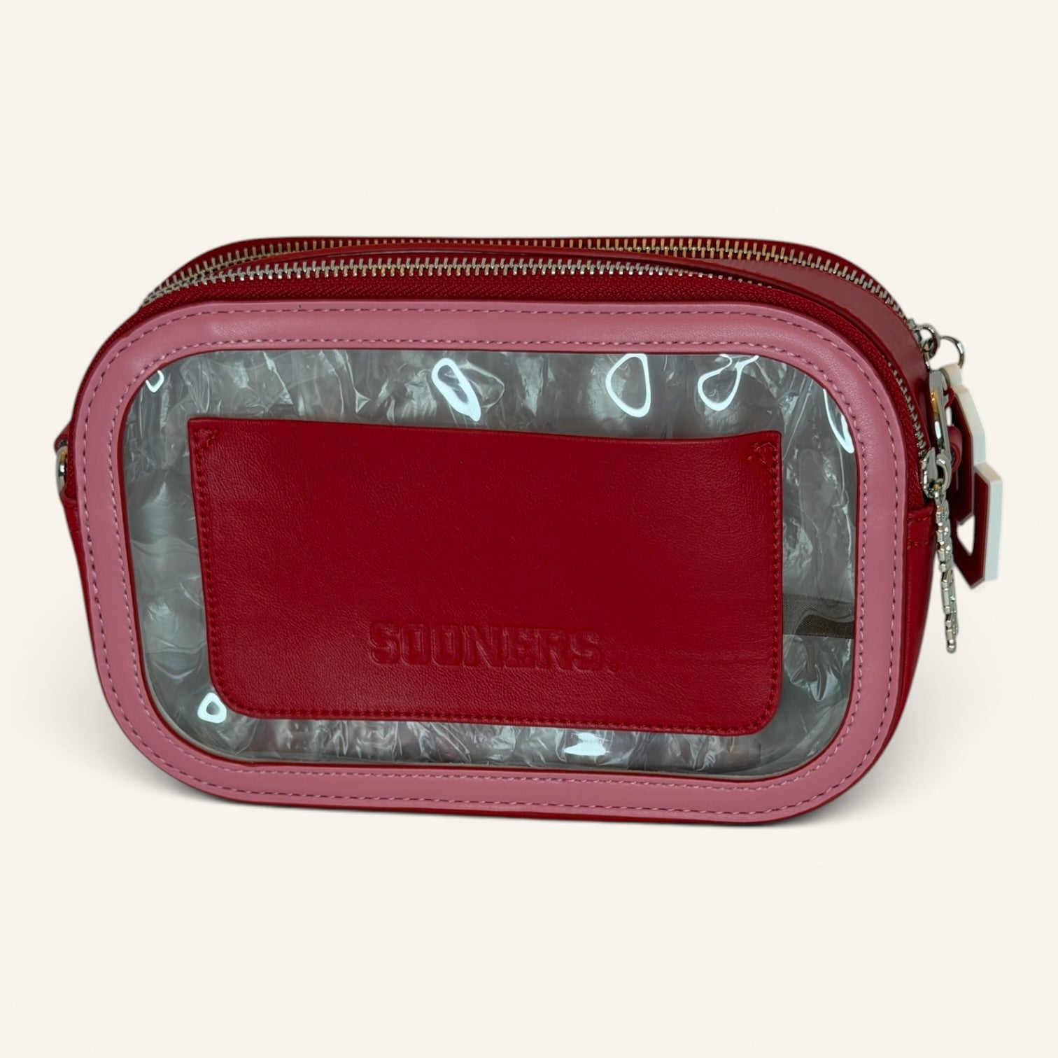 University of Oklahoma Sooners Clear Camera Bag – Crimson