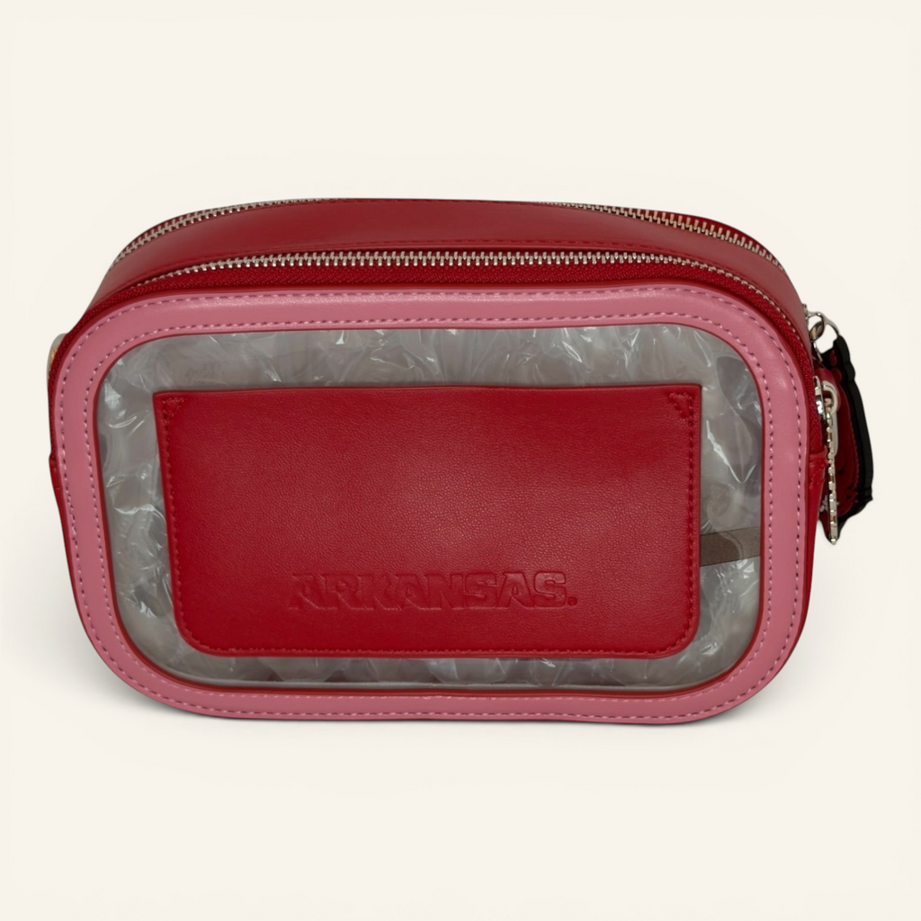 University of Arkansas Razorbacks Clear Camera Bag – Cardinal