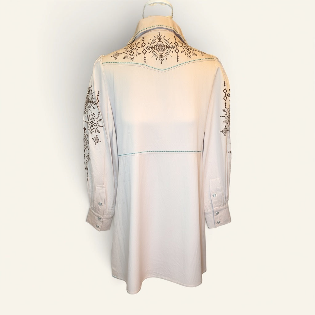 Painted Desert Embroidered Dress