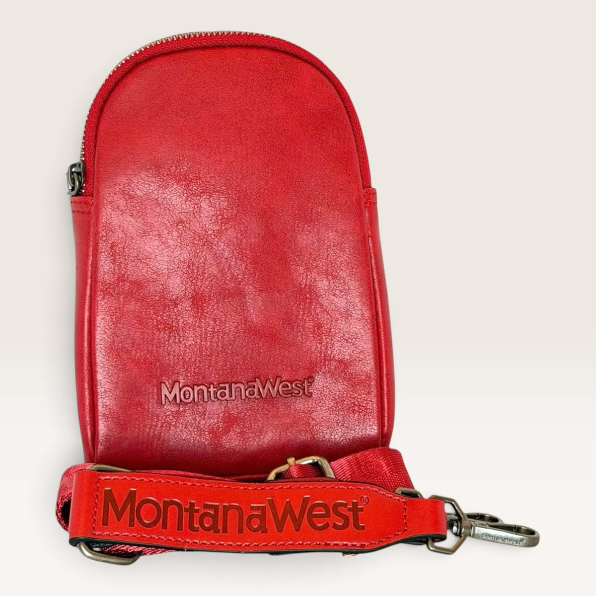Montana West Red Sling Crossbody Bag