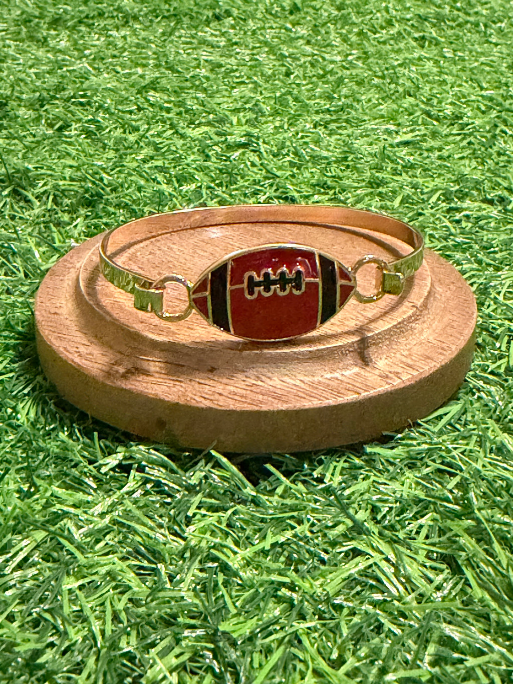Game Day Football Cuff Bracelet