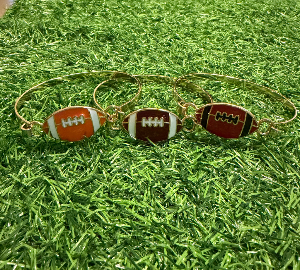 Game Day Football Cuff Bracelet