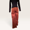 Camel Mid-Rise Corduroy Trouser Jeans