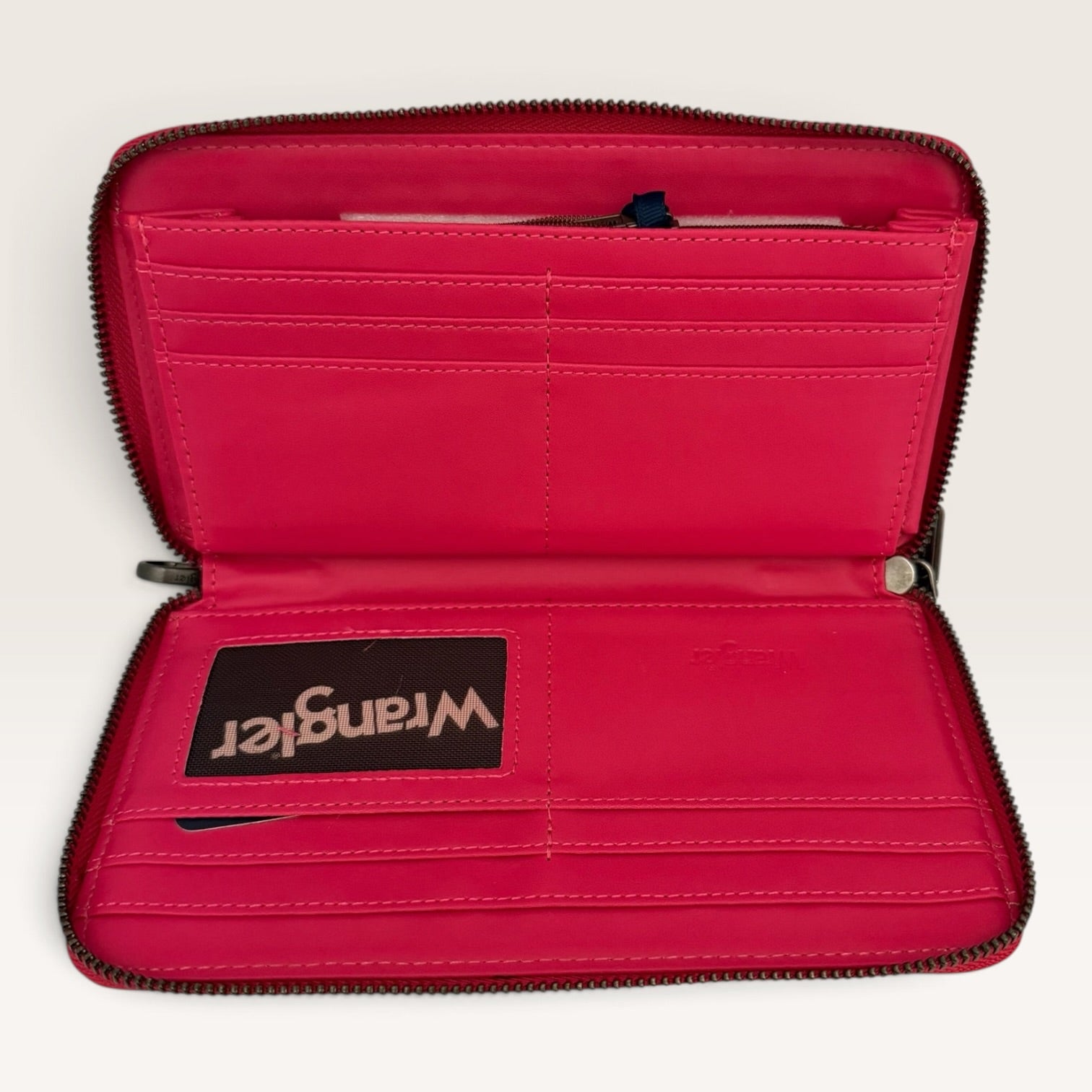 Wrangler Hot Pink Zip Around Wristlet Wallet
