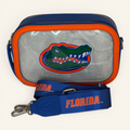 University of Florida Gators Stadium Clear Crossbody Bag – Blue