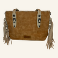 Wrangler Braided Tassel Tote Bag in Two Color Options