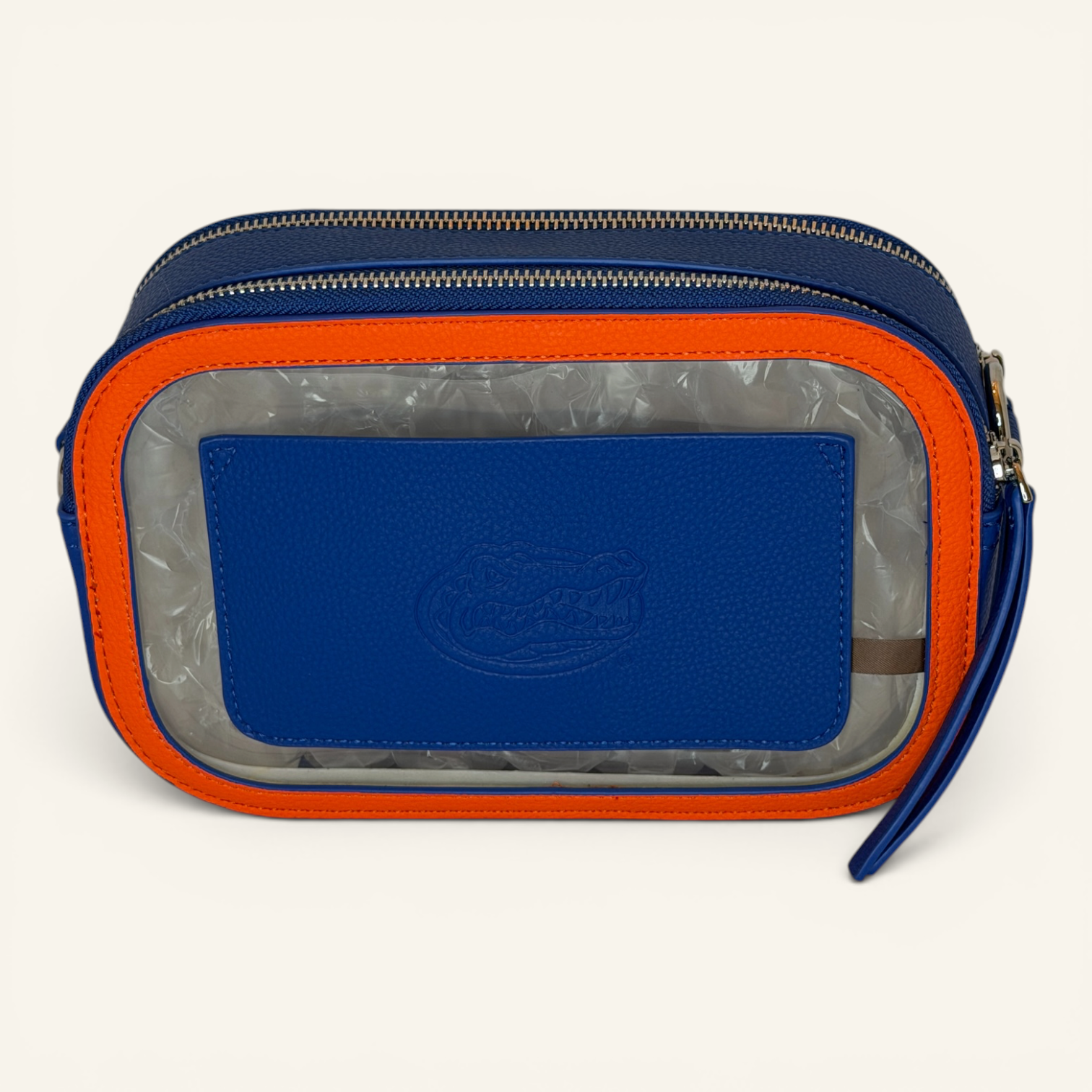 University of Florida Gators Stadium Clear Crossbody Bag – Blue