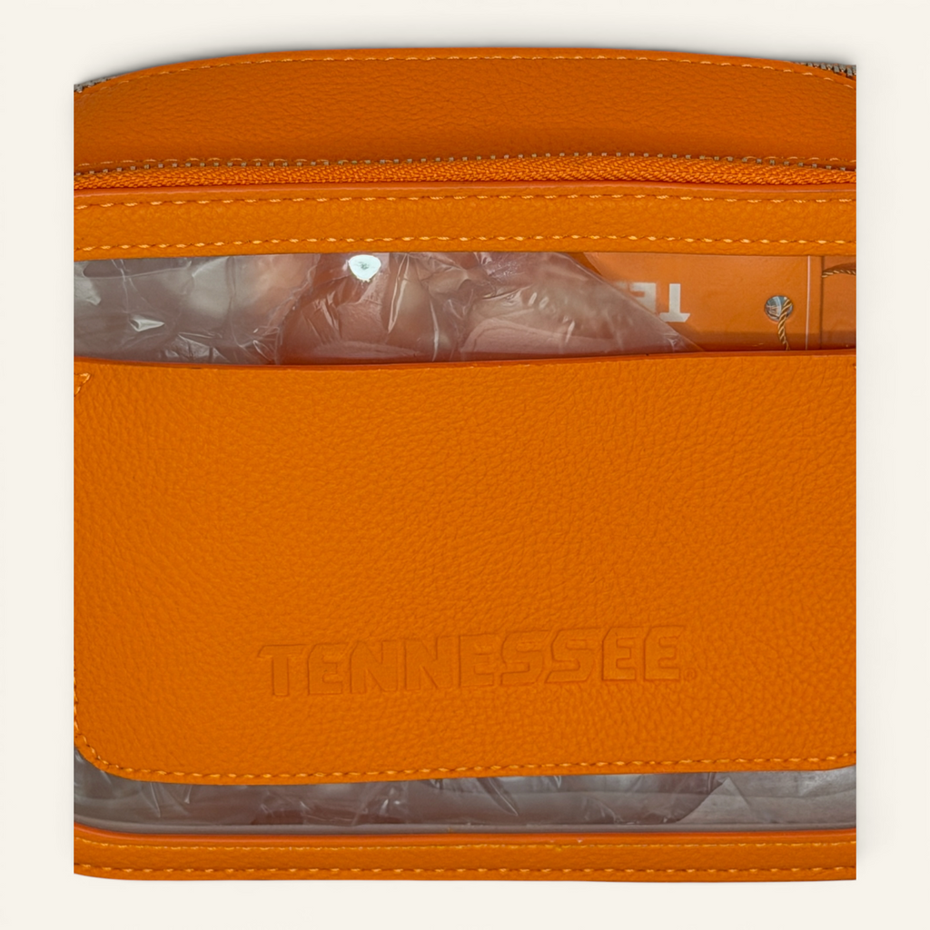 University of Tennessee Volunteers Stadium Clear Crossbody Bag – Orange
