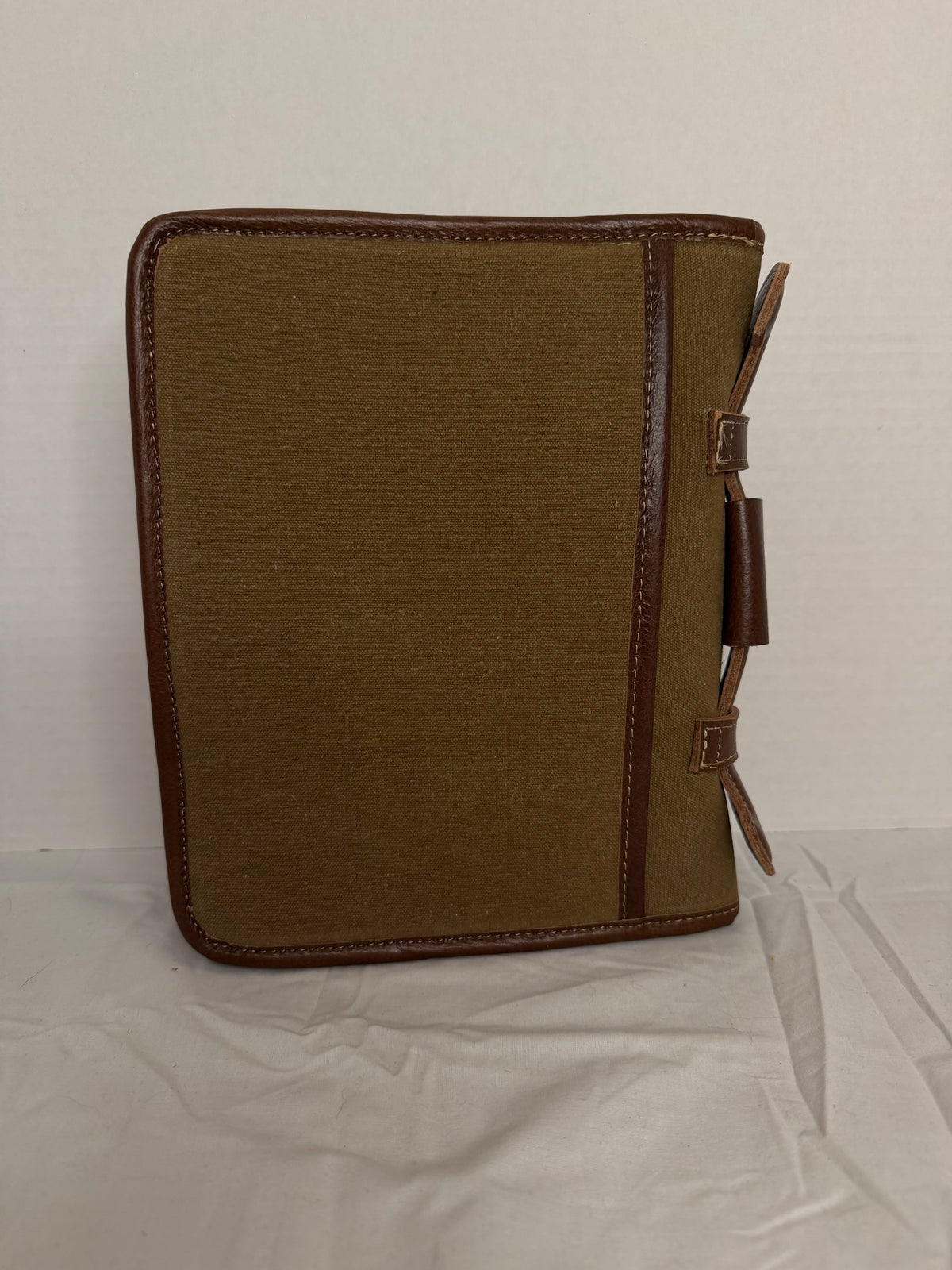 Holy Cross Western Tooled Leather Bible Cover