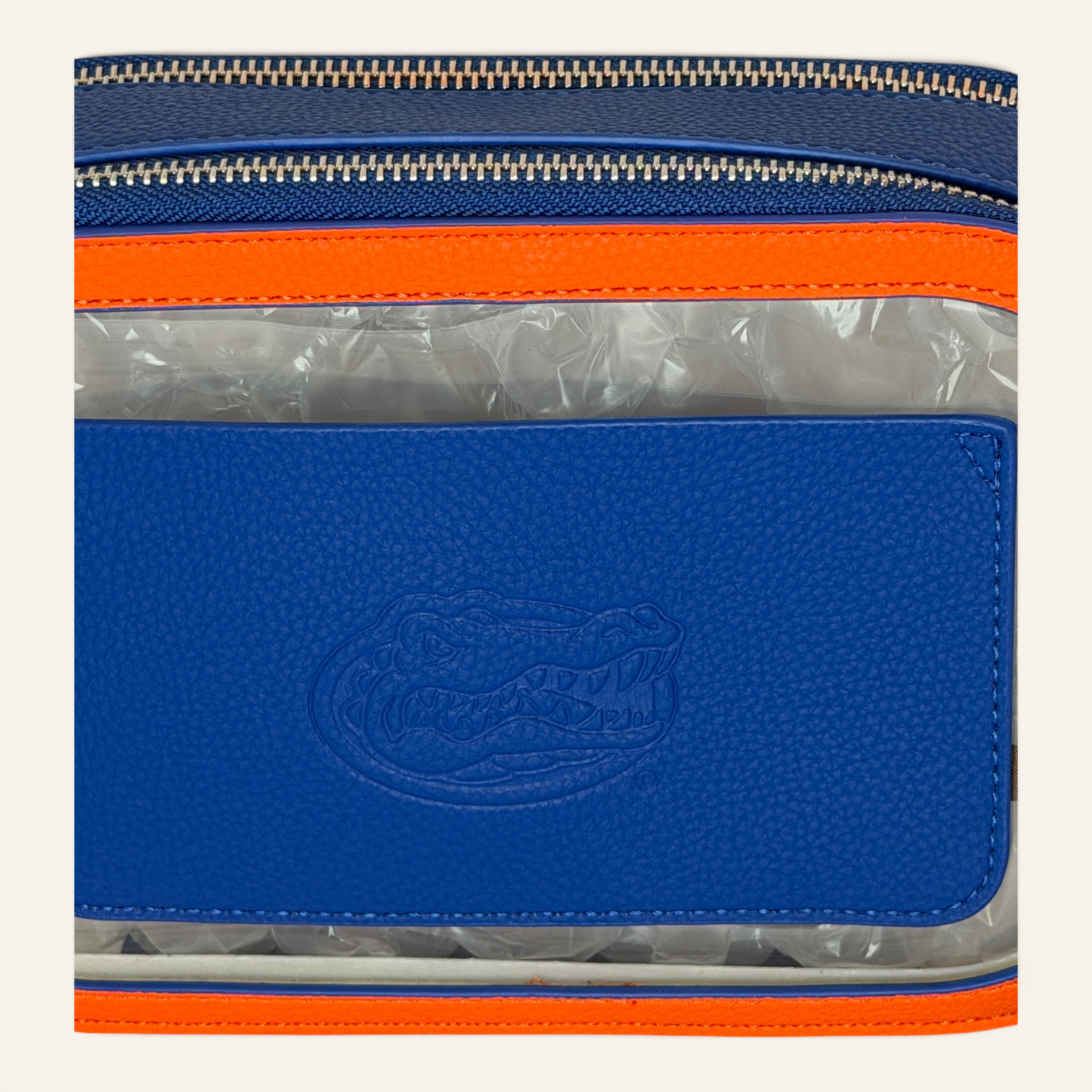 University of Florida Gators Stadium Clear Crossbody Bag – Blue