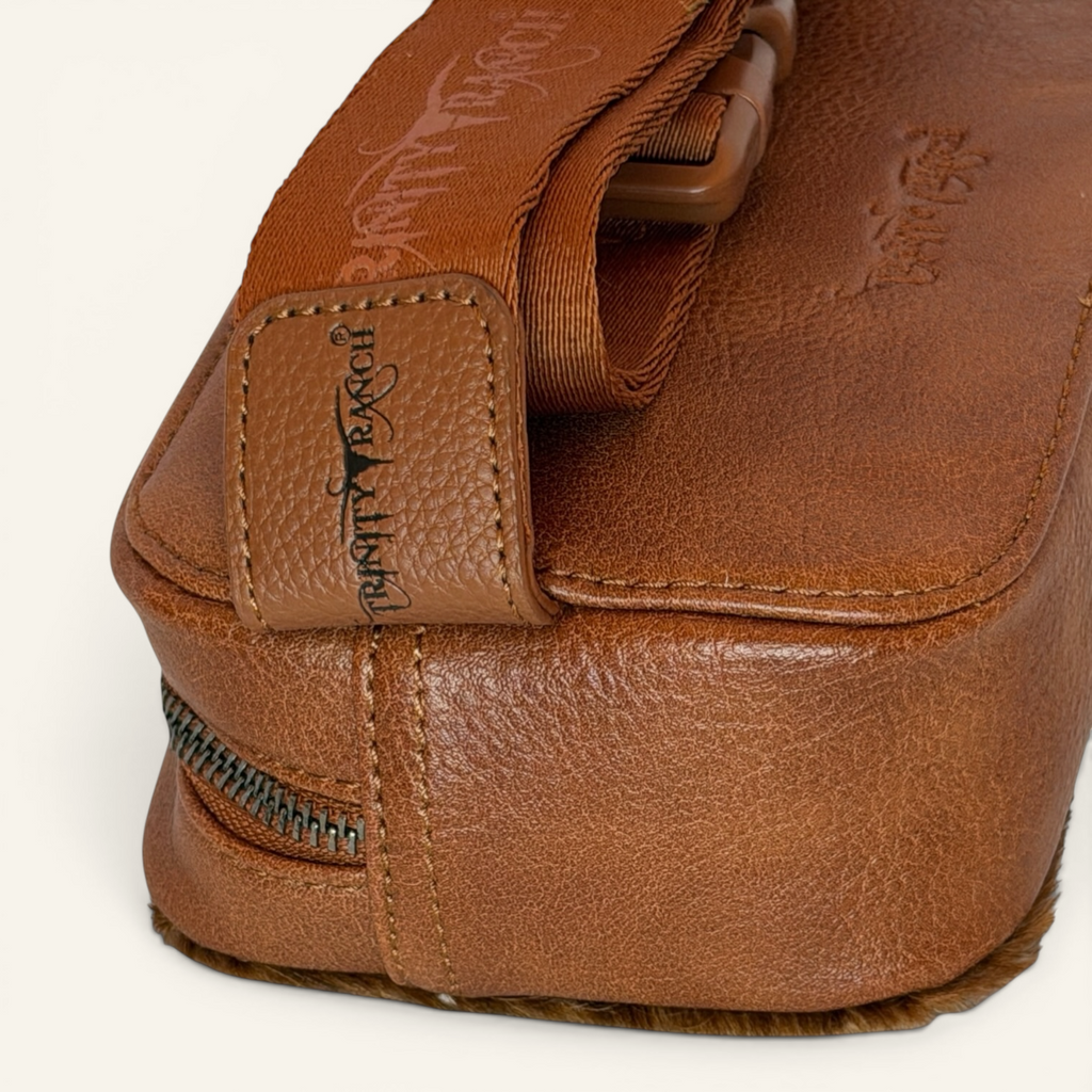 Trinity Ranch Hair on Hide Belt Bag