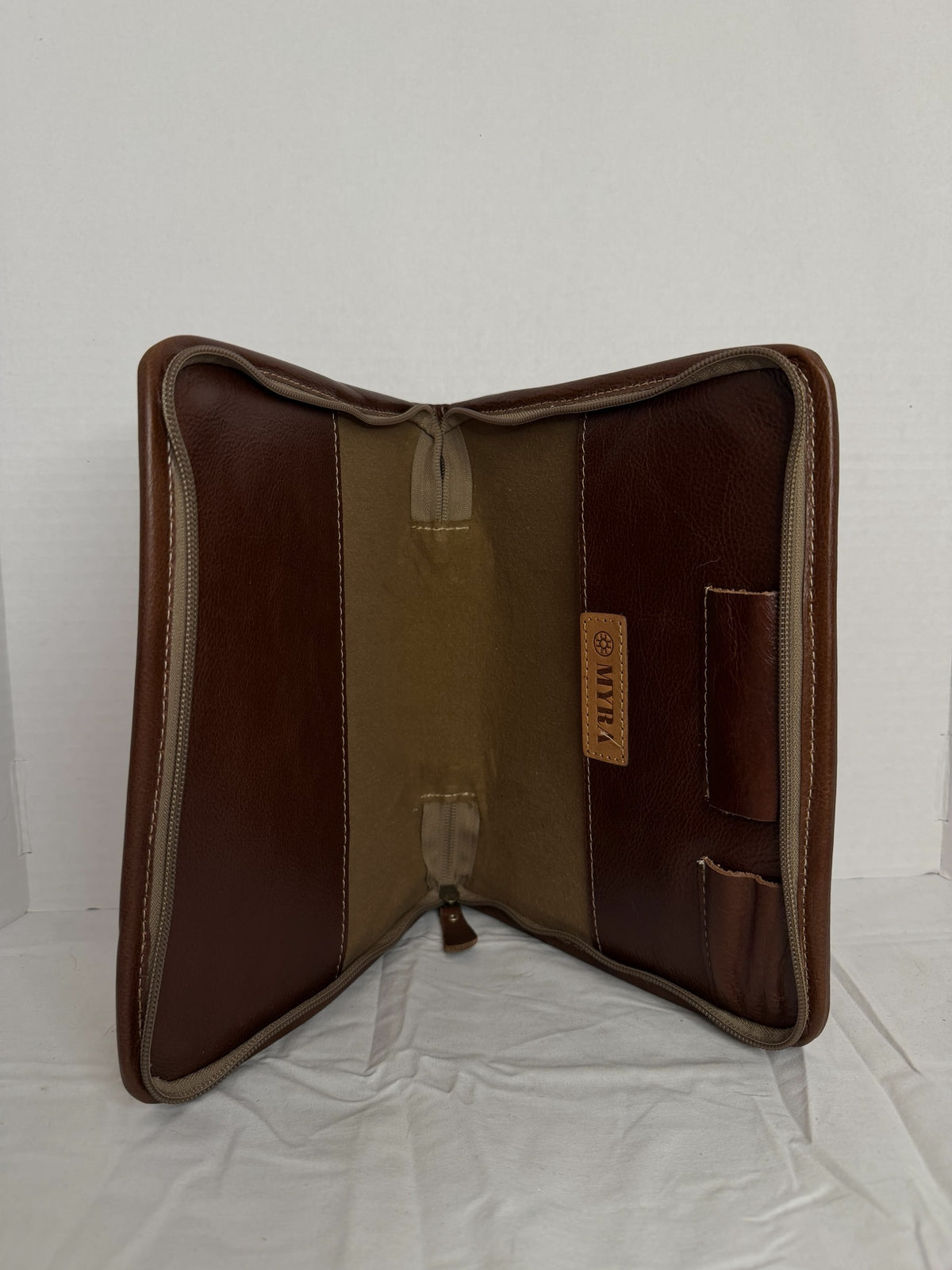 Holy Cross Western Tooled Leather Bible Cover