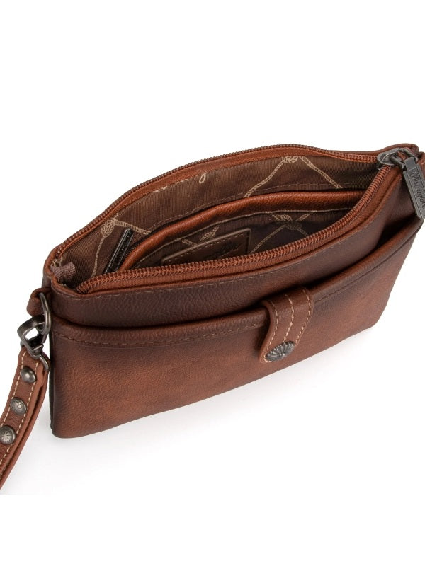 Wrangler Vintage Plain Crossbody Clutch